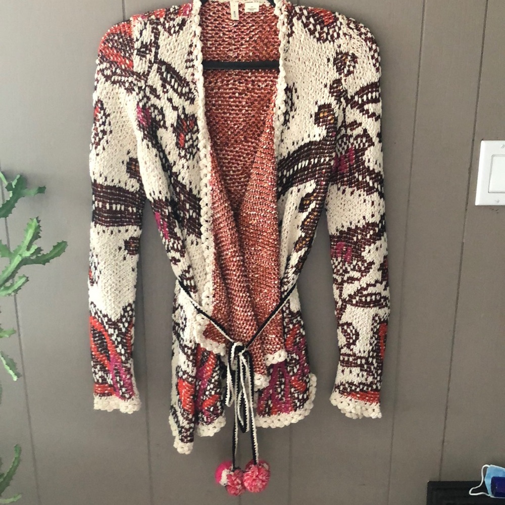 NWOT Moth Anthropologie Cardigan